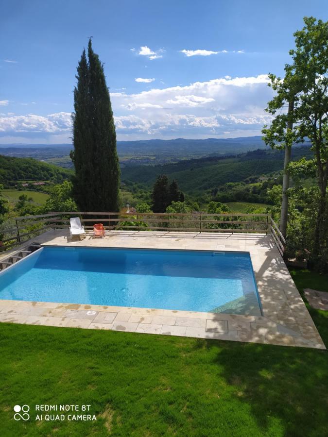 Vila Casa Renacci Subbiano Exteriér fotografie