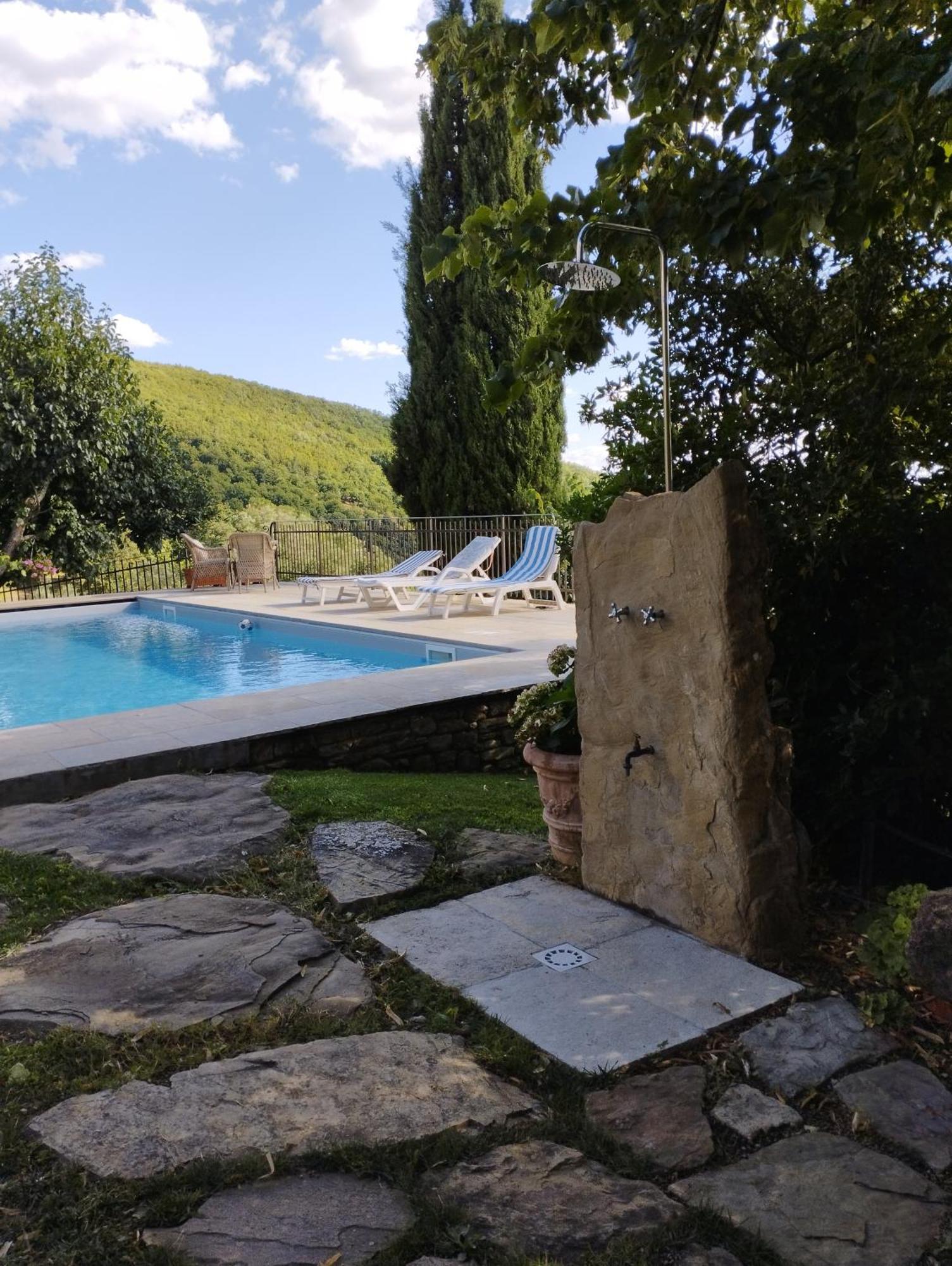 Vila Casa Renacci Subbiano Exteriér fotografie