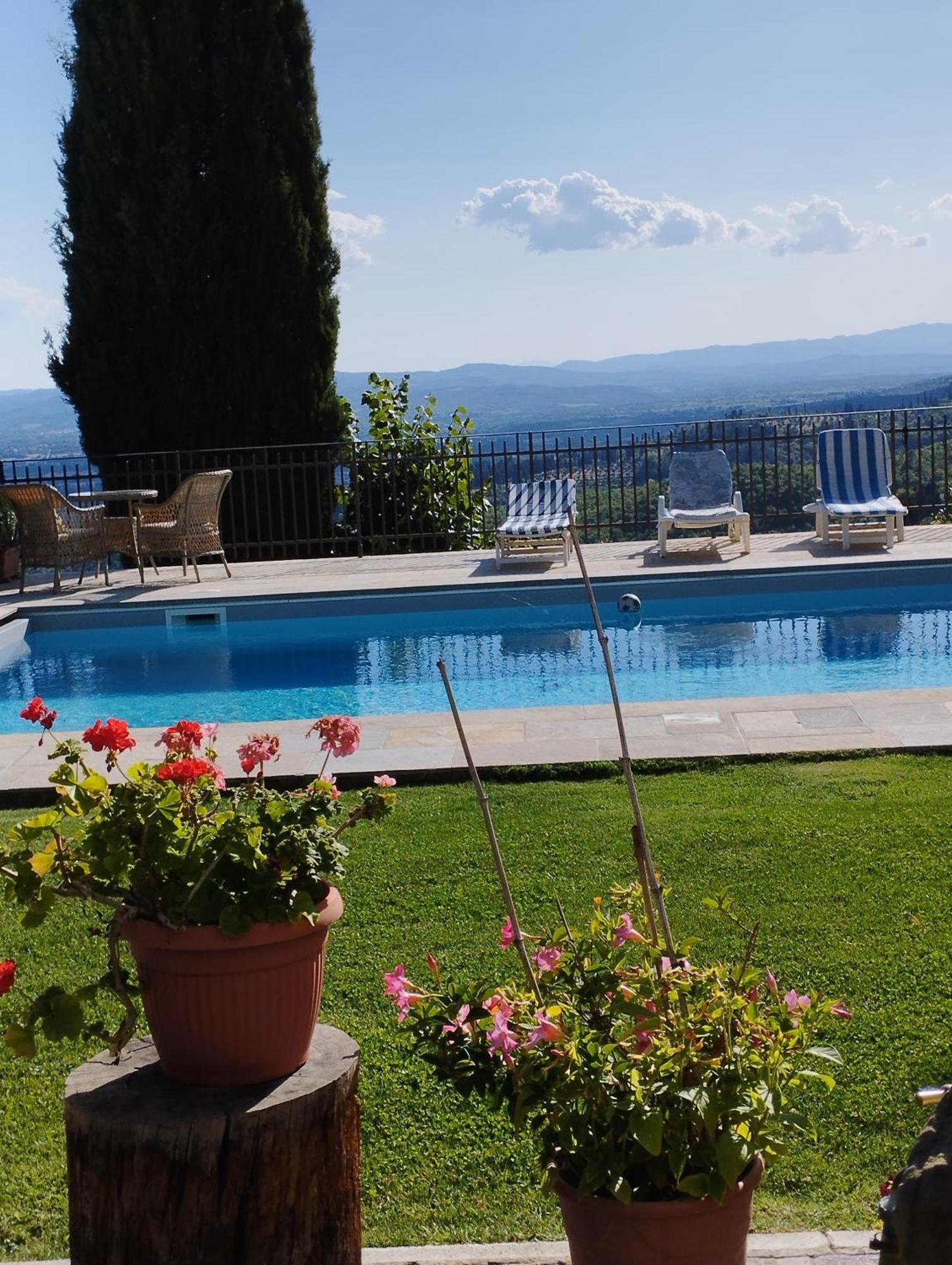 Vila Casa Renacci Subbiano Exteriér fotografie