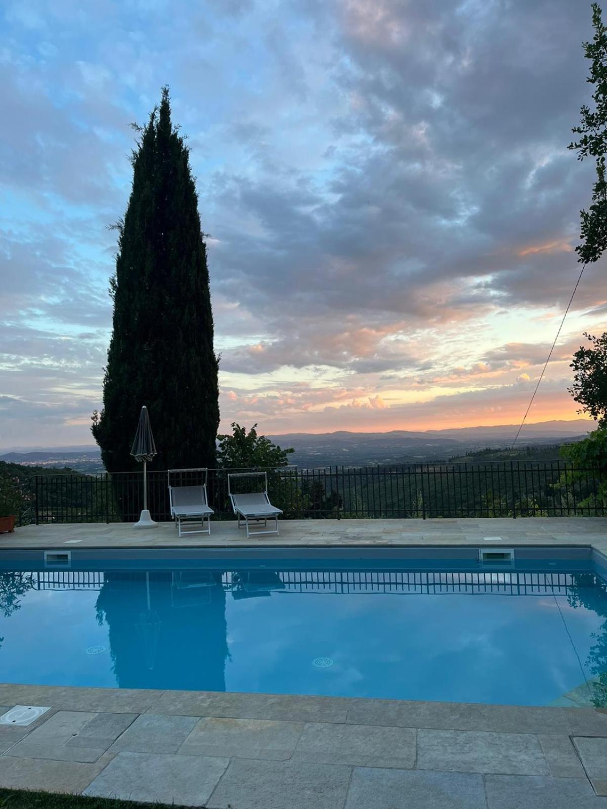 Vila Casa Renacci Subbiano Exteriér fotografie